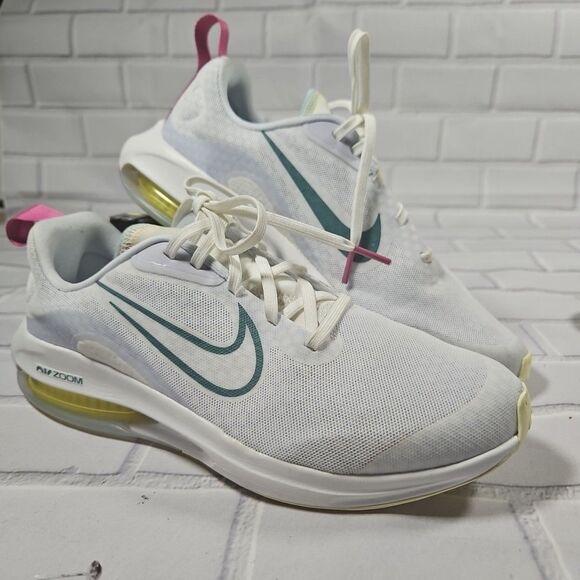 Nike Shoes - Nike Air Zoom Arcadia 2 Low White Mineral Teal - DM8491-100 size 7y
